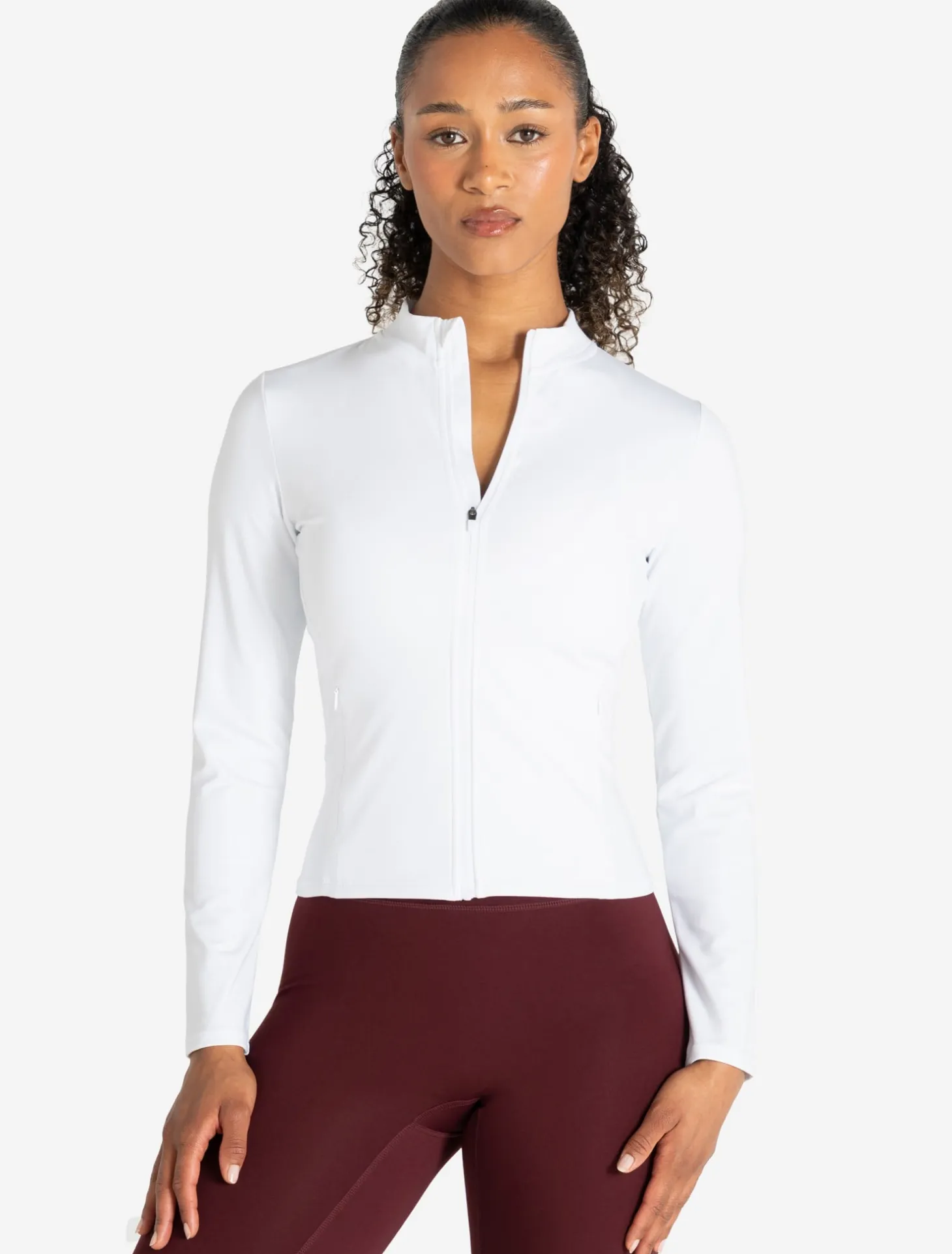 Allure Zip Jacket White