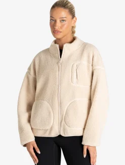 Borg Fleece Jacket Cream
