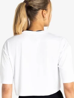 BreathEasy Crop T-Shirt White