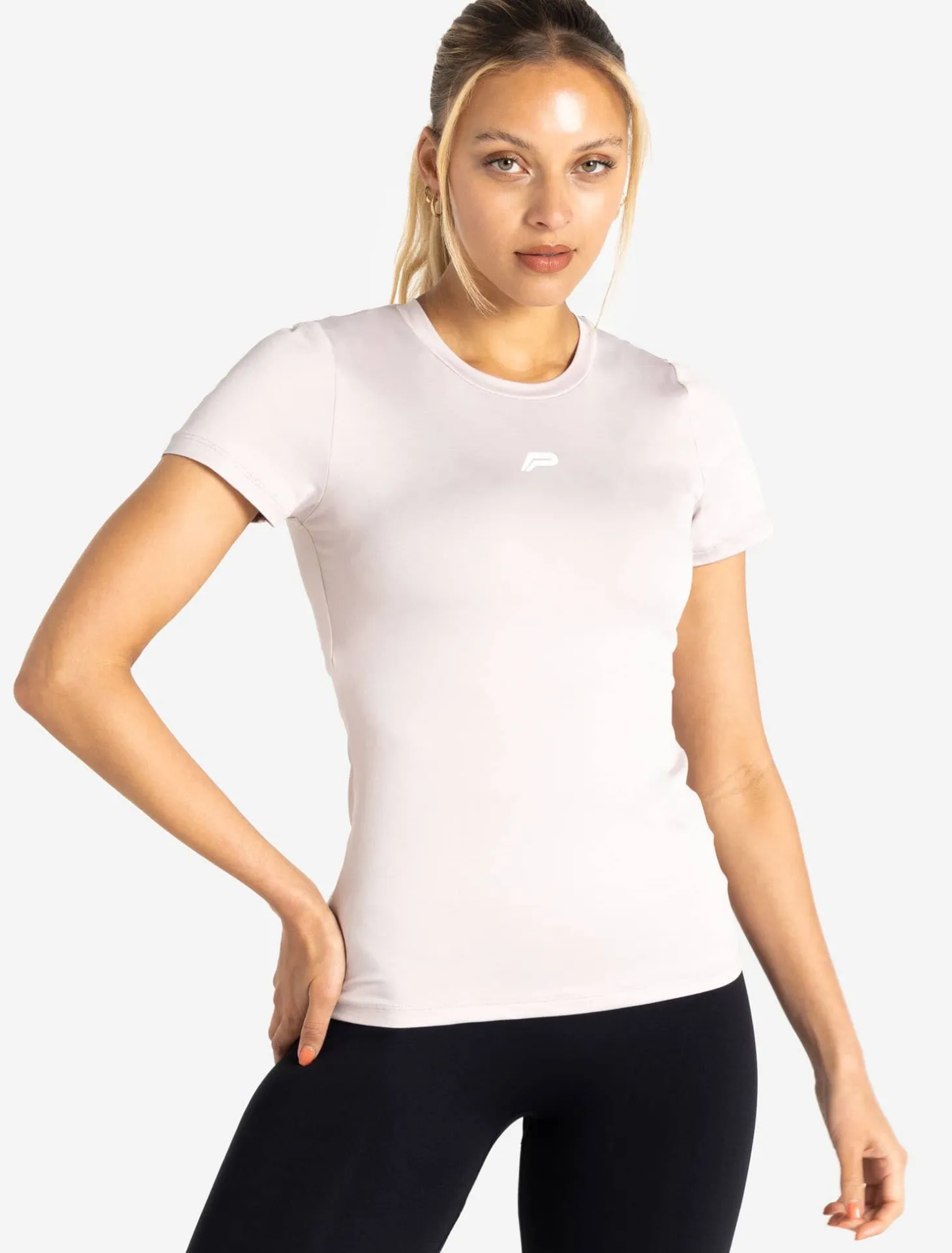 BreathEasy Full-Length T-Shirt Light Grey