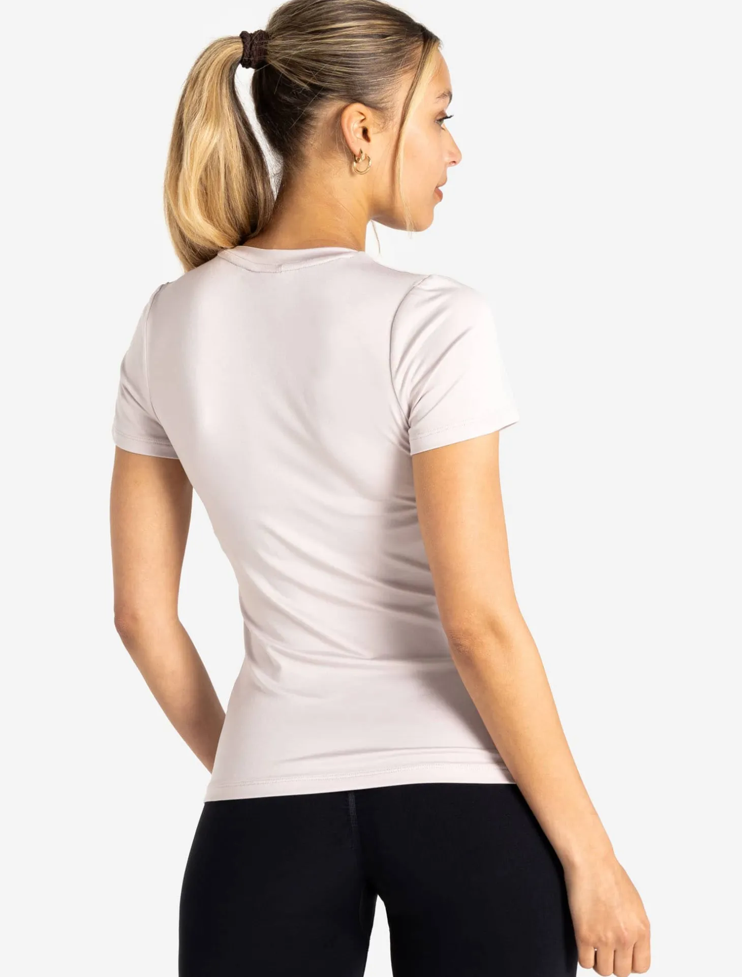 BreathEasy Full-Length T-Shirt Light Grey
