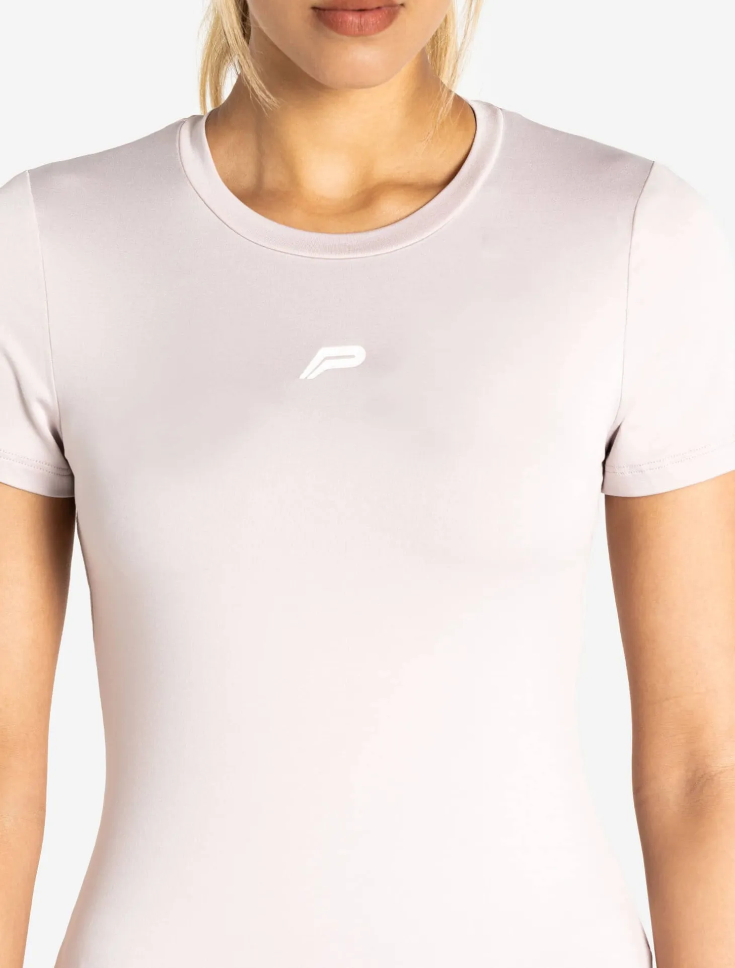 BreathEasy Full-Length T-Shirt Light Grey