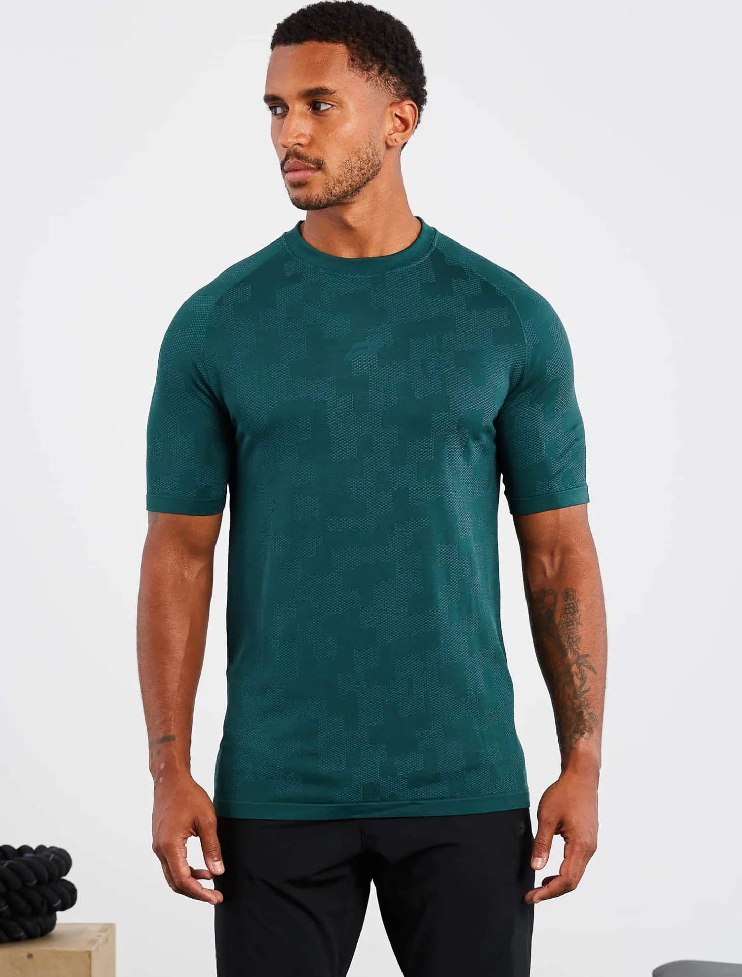 Camo Seamless T-Shirt Dark Green