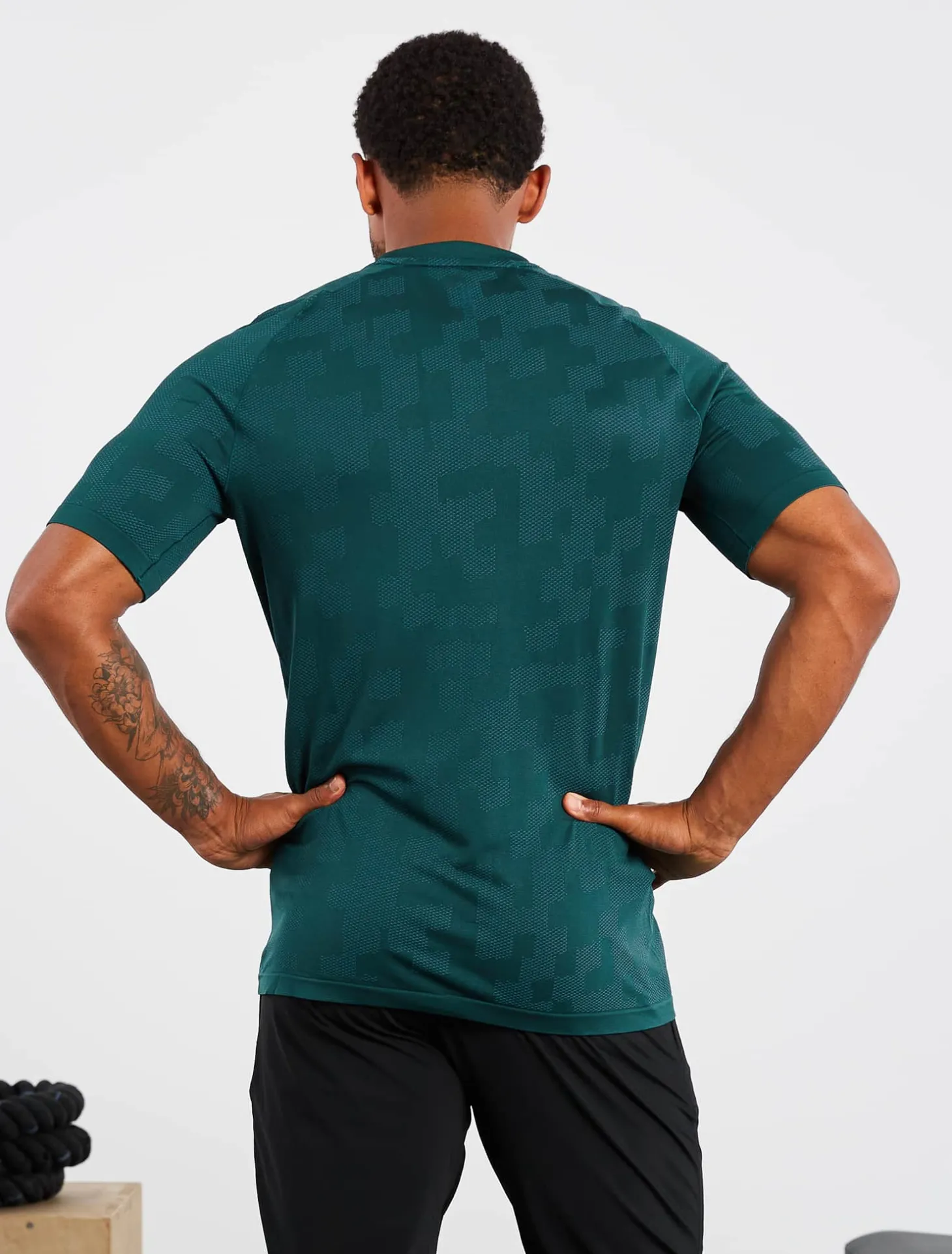 Camo Seamless T-Shirt Dark Green