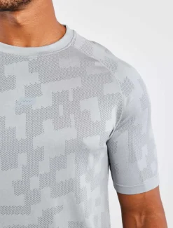Camo Seamless T-Shirt Grey