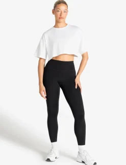 Core Crop T-Shirt White