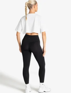 Core Crop T-Shirt White
