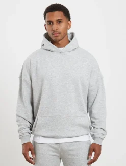 Core Loopback Hoodie Grey Marl