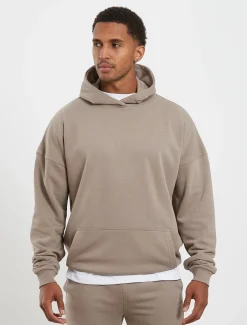 Core Loopback Hoodie Taupe