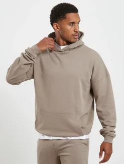 Core Loopback Hoodie Taupe