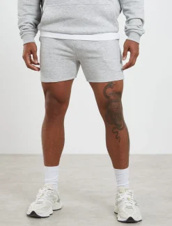 Core Loopback Shorts Grey Marl