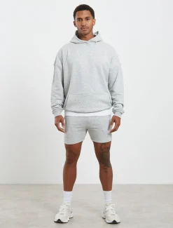 Core Loopback Shorts Grey Marl