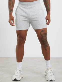 Core Loopback Shorts Grey Marl