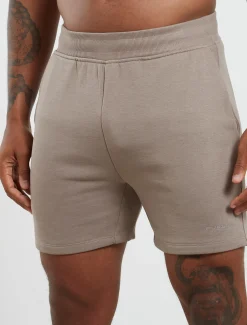 Core Loopback Shorts Taupe