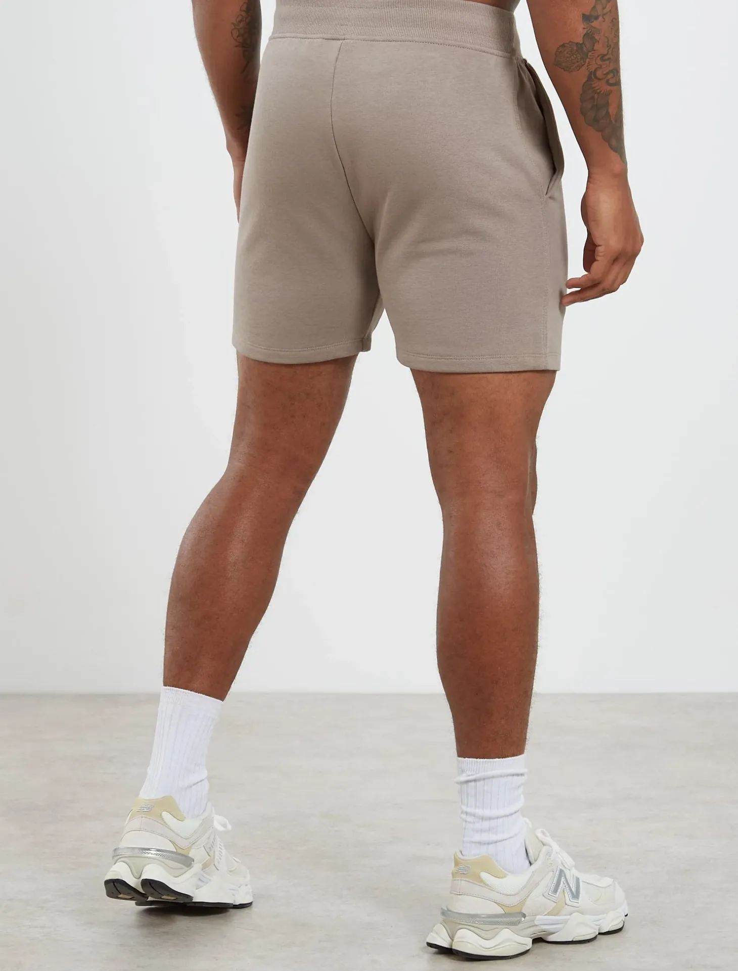 Core Loopback Shorts Taupe