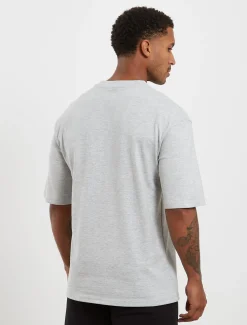 Core Oversized T-Shirt Grey Marl