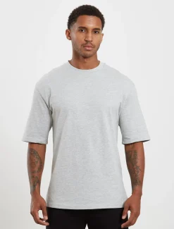 Core Oversized T-Shirt Grey Marl