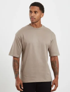 Core Oversized T-Shirt Taupe