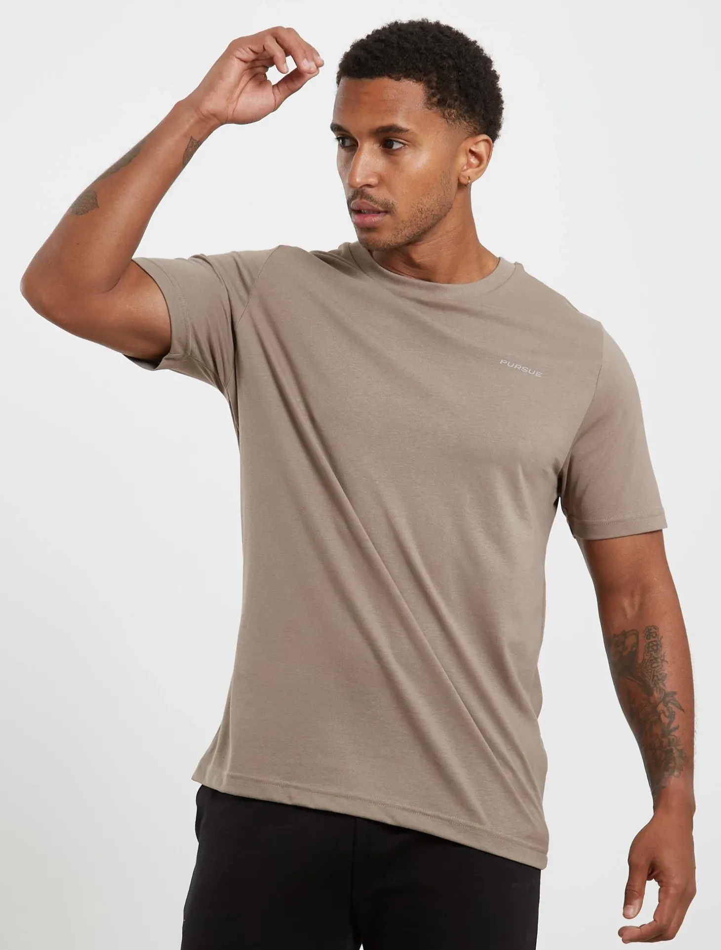 Core Relaxed Fit T-Shirt Taupe