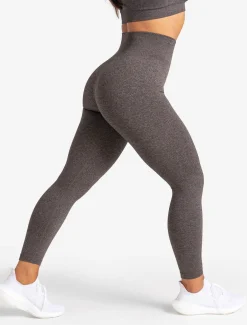 Core Seamless Leggings Brown Marl