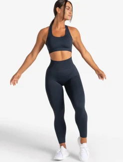 Core Seamless Leggings Navy Marl