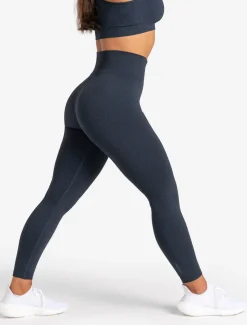 Core Seamless Leggings Navy Marl