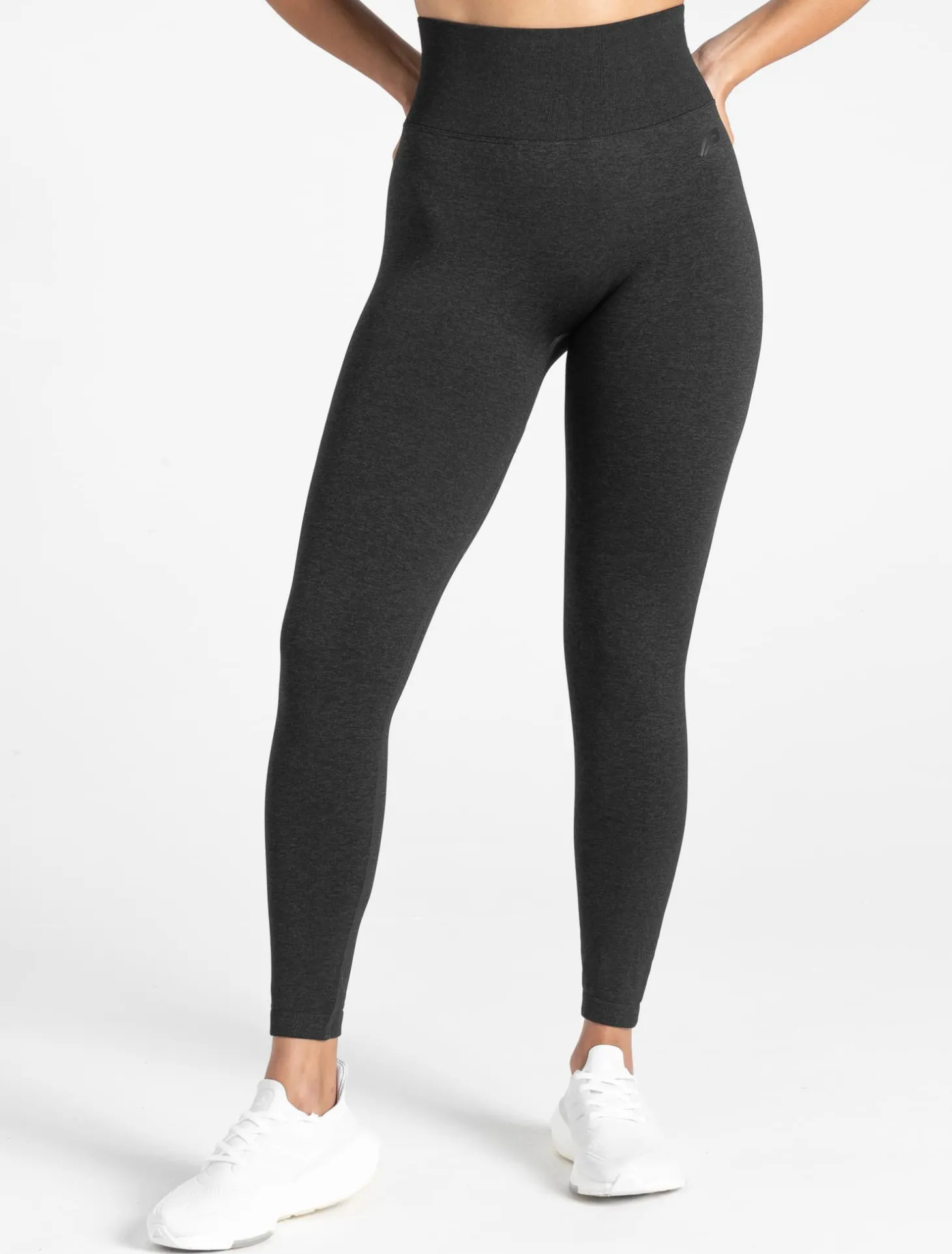 Core Seamless Pocket Leggings Black Marl