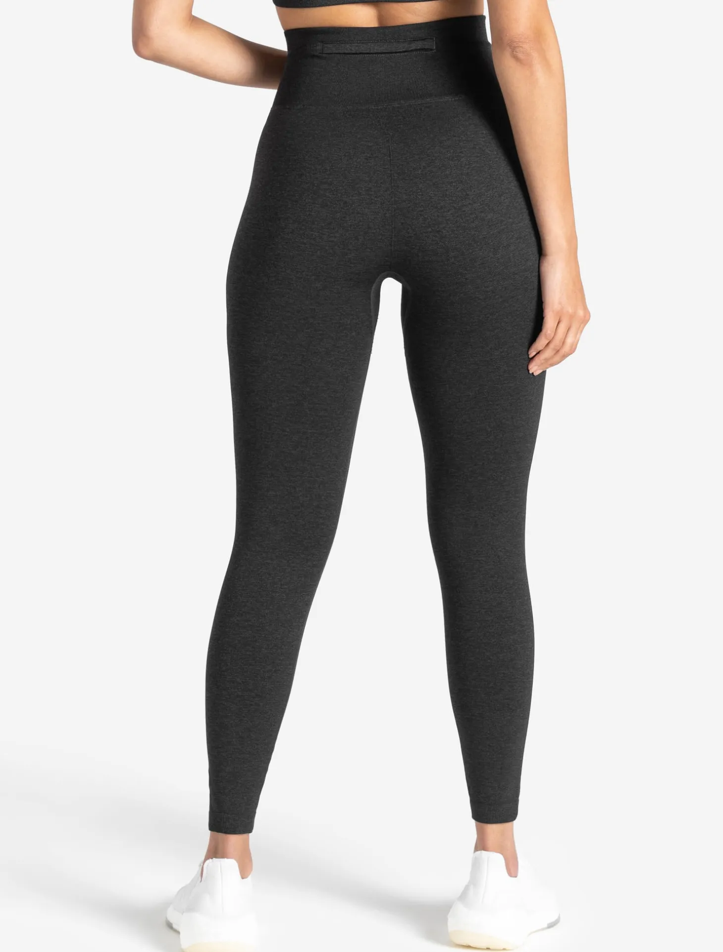 Core Seamless Pocket Leggings Black Marl