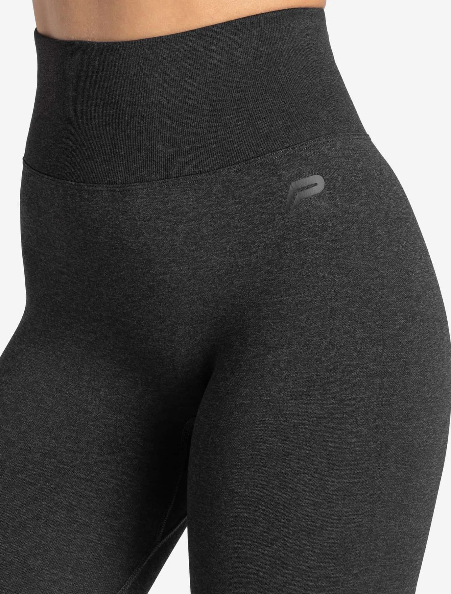 Core Seamless Pocket Leggings Black Marl