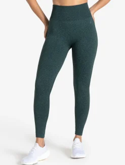 Core Seamless Pocket Leggings Teal Marl