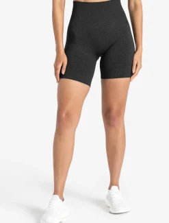 Core Seamless Shorts Black Marl