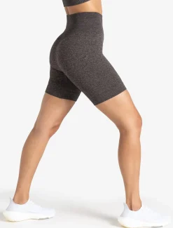 Core Seamless Shorts Brown Marl