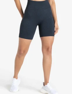 Core Seamless Shorts Navy Marl