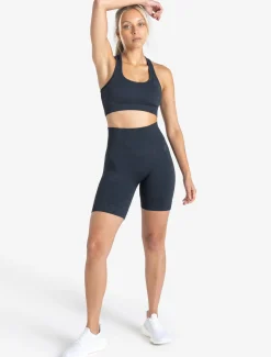 Core Seamless Shorts Navy Marl