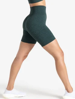 Core Seamless Shorts Teal Marl