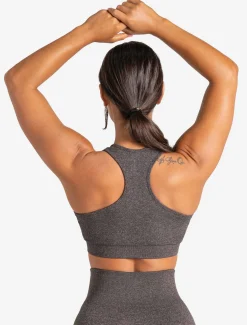 Core Seamless Sports Bra Brown Marl