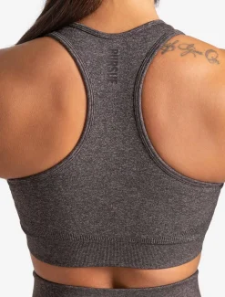 Core Seamless Sports Bra Brown Marl