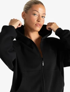 Core Zip Hoodie Black