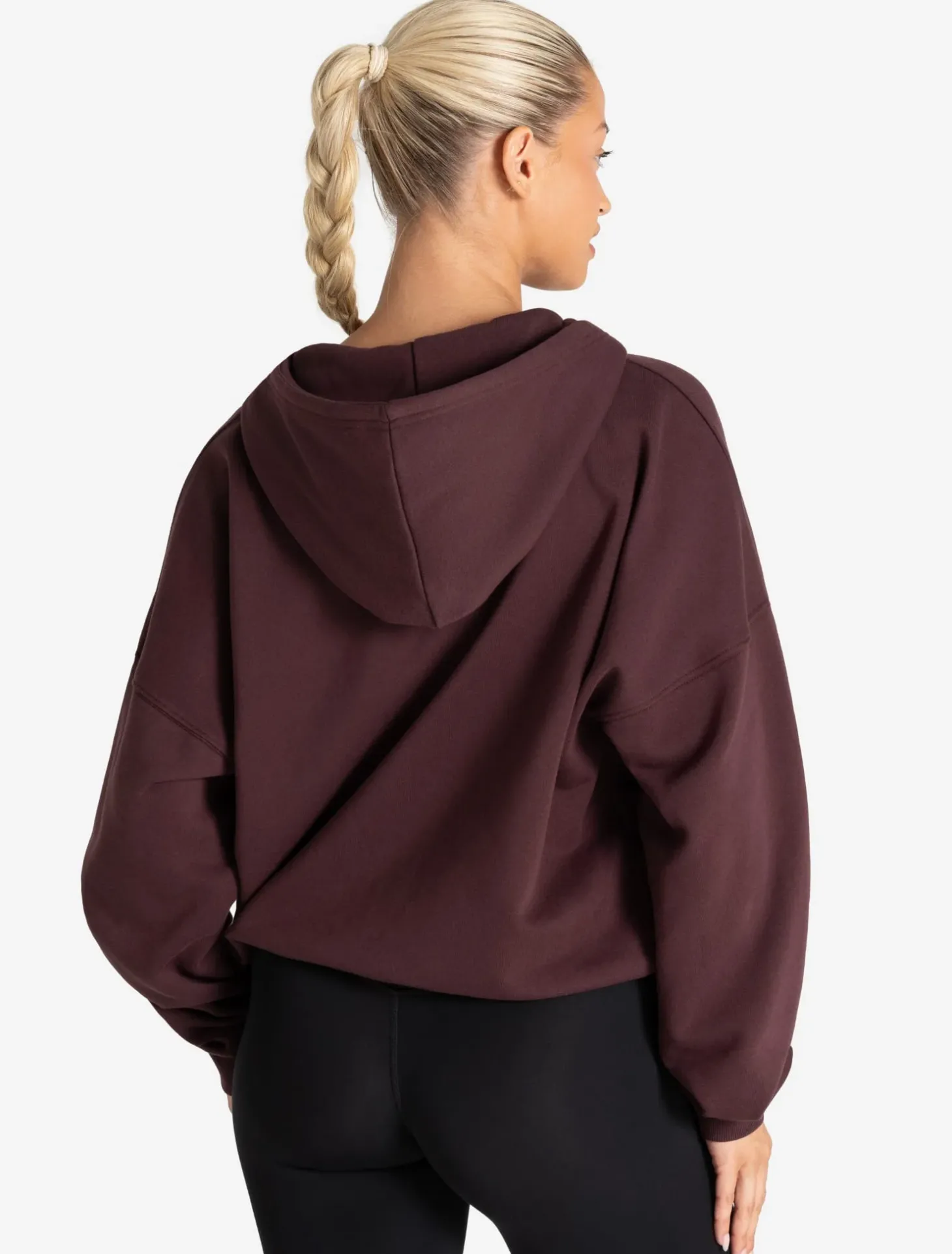 Core Zip Hoodie Cherry