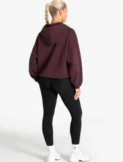 Core Zip Hoodie Cherry