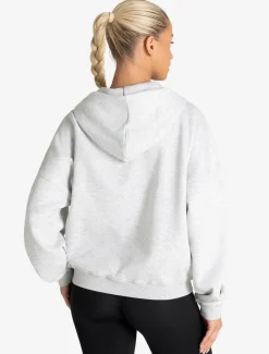 Core Zip Hoodie Grey Marl