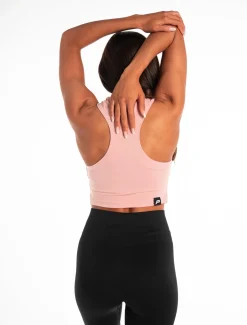 Crossover Vest Dusky Pink