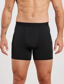 Everyday Boxers Black (Mid Length)