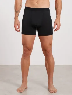 Everyday Boxers Black (Mid Length)