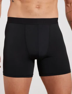 Everyday Boxers Black (Mid Length)