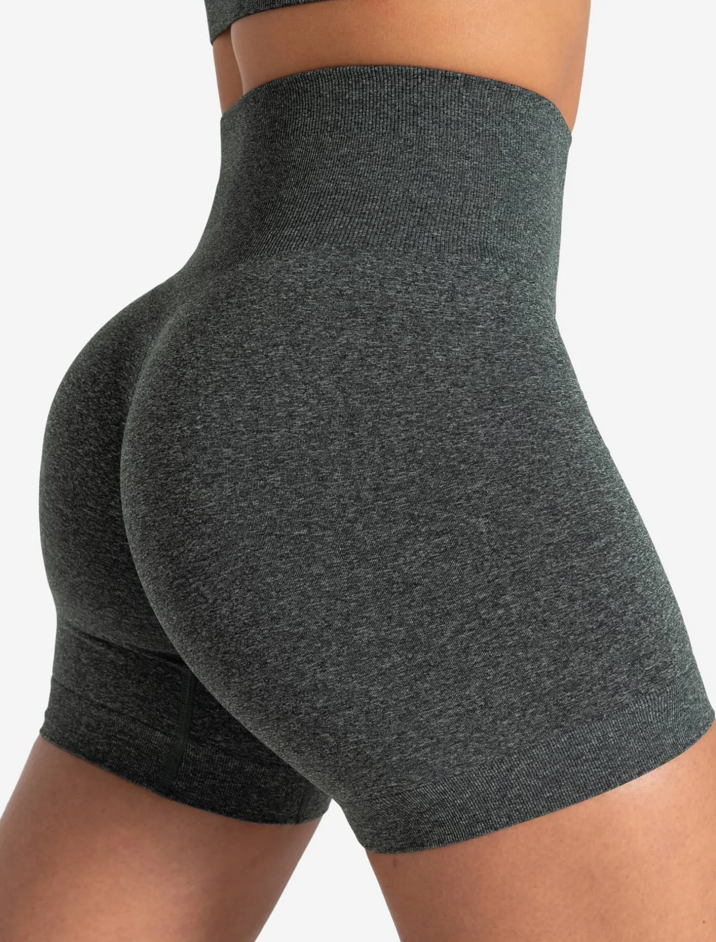 Form Seamless Shorts Green Marl
