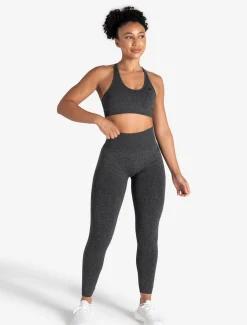 Form Seamless Sports Bra Black Marl