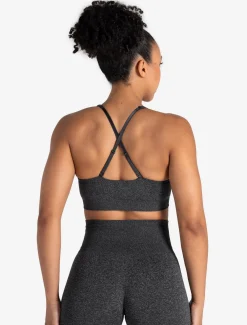 Form Seamless Sports Bra Black Marl