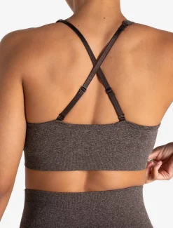 Form Seamless Sports Bra Brown Marl