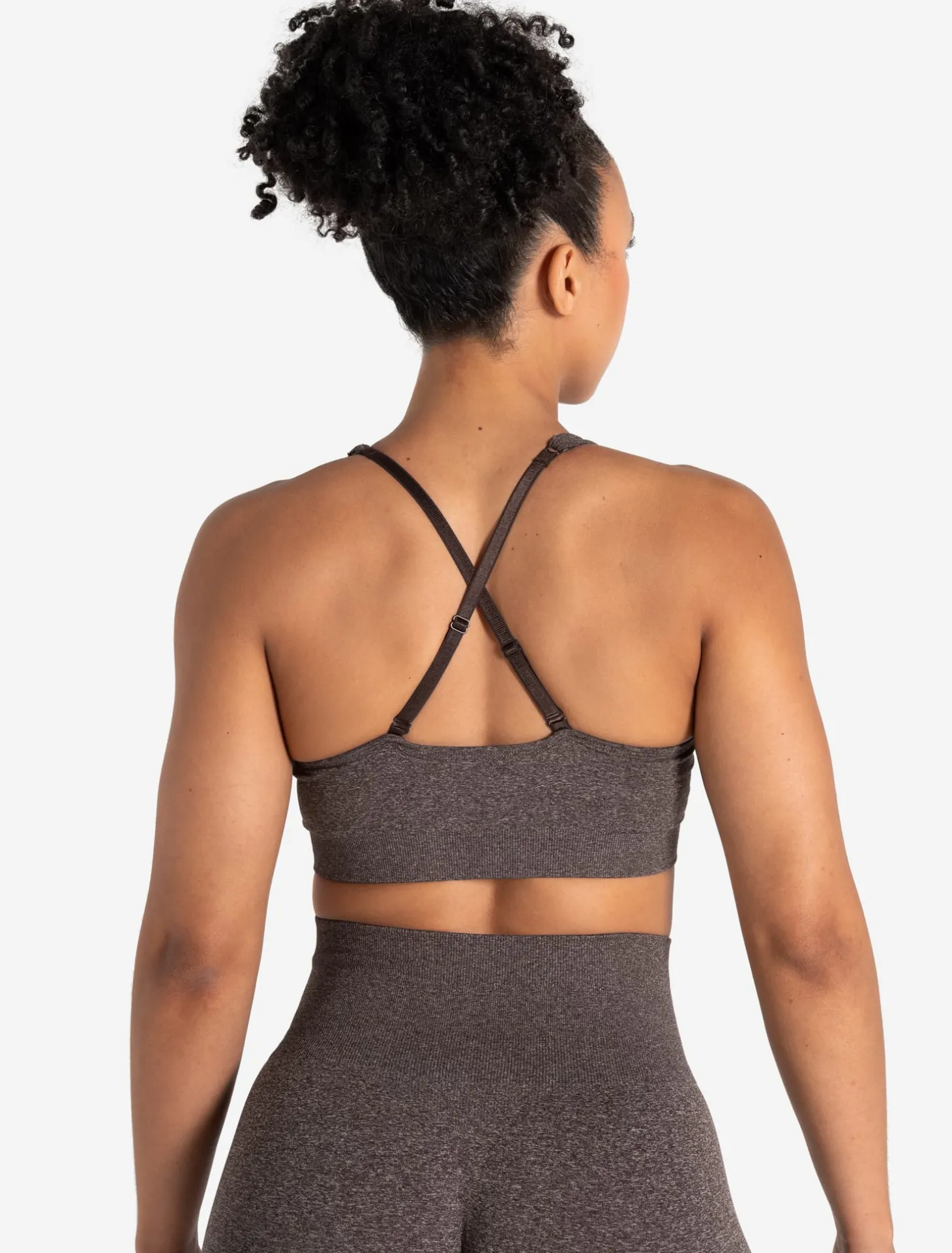 Form Seamless Sports Bra Brown Marl